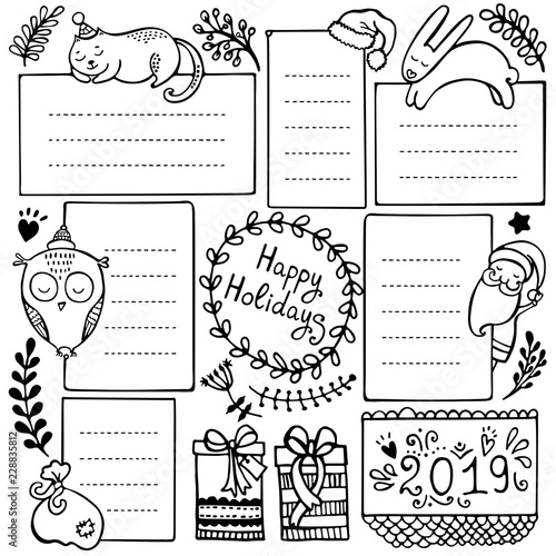 Bullet Journal Hand Drawn Vector Elements For Notebook Bullet Journal Hand Drawn Vector Elements For Notebook