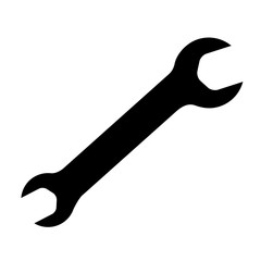 wrench key mechanic tool icon