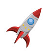 © djvstock - space rocket flying icon