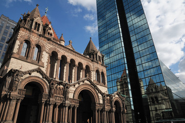 Wall Mural - Boston, Trinity Church