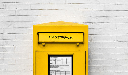 Poster - Postfach Briefkasten