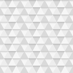 Wall Mural - triangle geometric pattern. triangular seamless background. polygon abstract texture. vector illustr