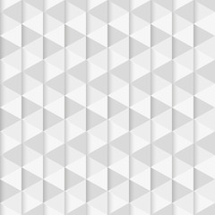 Wall Mural - triangle geometric pattern. triangular seamless background. polygon abstract texture. vector illustr