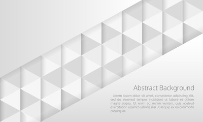 Canvas Print - abstract geometric pattern. triangular texture with space for text. triangle background. template fo