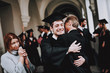 Hugs. Parents. Congratulation. Student. Graduates.