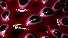 Abstract Background With Red Balls
