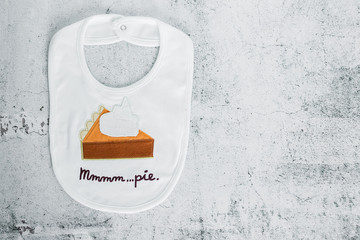 Canvas Print - Pumpkin Pie Baby Bib