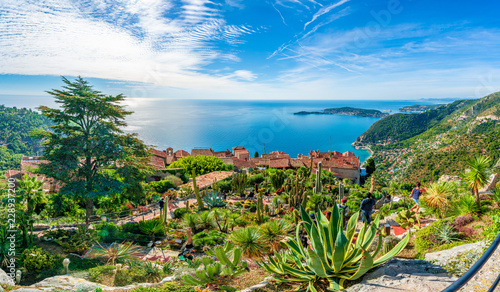 Fotografía Eze village at french Riviera coast, Cote d'Azur, France