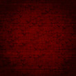 © Anlo - Background, grunge texture. Through abstract shapes arranged in order on a red. Template, blank for graphic design.
