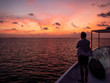 Sonneuntergang auf den Malediven