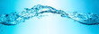 Blue water wave with bubbles close-up background texture. Big size large photo.