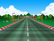 © SIBPOP - Retro racing video game - 3D illustration