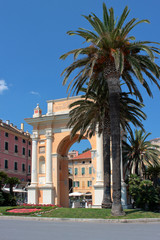 Wall Mural - arco a finale ligure in liguria in italia