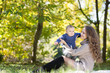 © Evgenia Tiplyashina - mother with baby in autumn park
