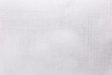 White Ecology Fabric Texture Background. Blank Canvas Textile Material Or Calico Cloth.