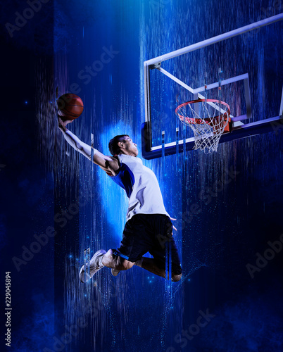 Plakaty Koszykówka  gracz-koszykowki