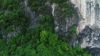 Wall Mural - Aerial View Karst Mountains