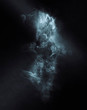 © Andrey Burmakin - Terrible ghost on dark smoke
