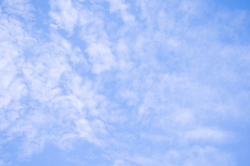 blue sky with clouds