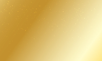 Wall Mural - Christmas lights Gold background with party vector poster
