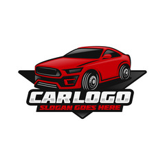 Wall Mural - Car, automotive logo template