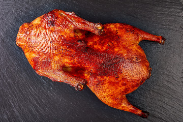 Poster - grilled duck with extremely crispy skin