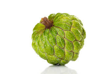 Wall Mural - Custard apple isolated on white background 