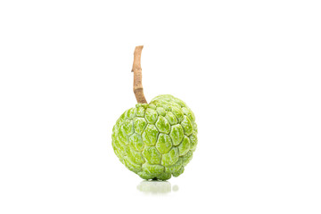 Wall Mural - Custard apple isolated on white background 