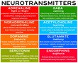 list of neurotransmitters