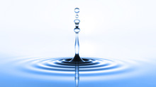 Blue Water Drop