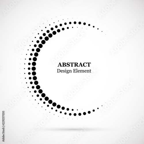 Halftone dotted background ...