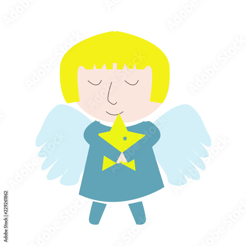 Photographie  angioletto con stellina