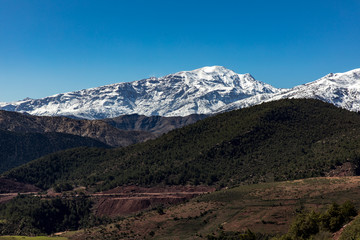 Wall Mural - Morocco High Atlas Mountain 