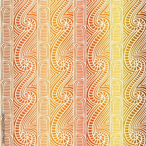 picture Wallpaper Polynesian Tribal Print adobe stock