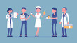 © andrew_rybalko - Doctors and nurses set