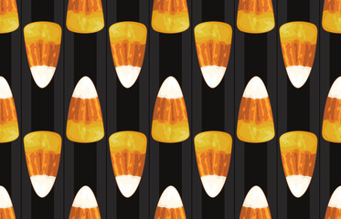 Wall Mural - Halloween Seamless Pattern. Digital design elements for Halloween. Perfect for decoration, wrapping papers, greeting cards, web page background and other print projects.