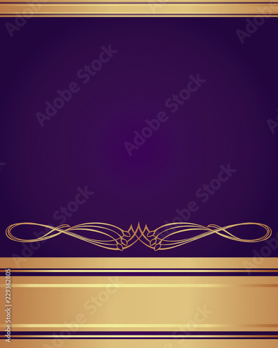 Background-Purple and Gold for a Wedding or Corporate - Buy this stock