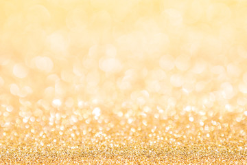 abstract background gold light bokeh christmas holiday