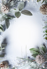 Wall Mural - christmas and new year holidays concept