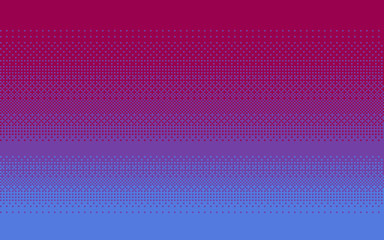 Wall Mural - Pixel art gradient color. Dithering vector background.