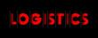 © Hepta - Logistics - red text written on black background