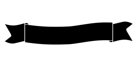Wall Mural - wave ribbon icon on white background. flat style. wave ribbon sign for your web site design, logo, a