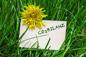 Sticker - CO2-Bilanz