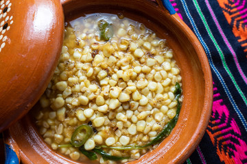 Mexican esquites corn