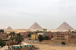 Pyramids and Sphinx in Giza