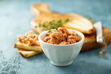 Poster - Salmon pate, or rillettes