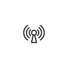 Wall Mural - line antenne icon