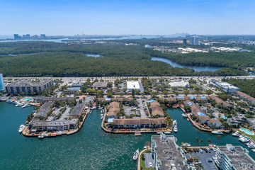 Canvas Print - Aerials Miami