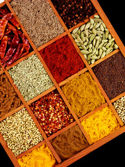 Wall Mural - INDIAN SPICES