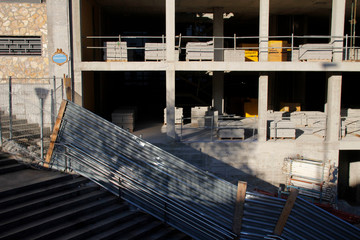 Wall Mural - Construction site